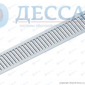 Решетка водоприемная -15.18,6.100- штампованная стальная оцинкованная (5180-д)