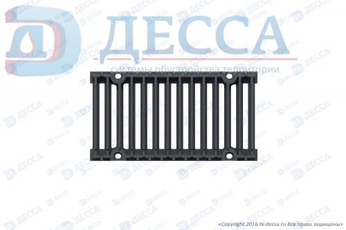 Решетка водоприемная ВЧ-50 (500х240) кл.E600 DN200 (щелевая) (022274)